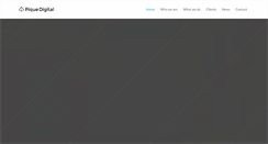 Desktop Screenshot of piquedigitalmarketing.com